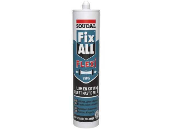 MASTIC COLLE FIX ALL FLEXI NOIR 290 ML