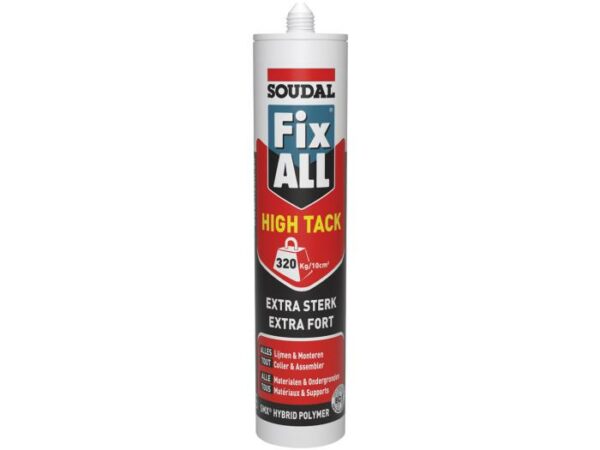 MASTIC COLLE FIX ALL HIGH TACK BLANC 290 ML