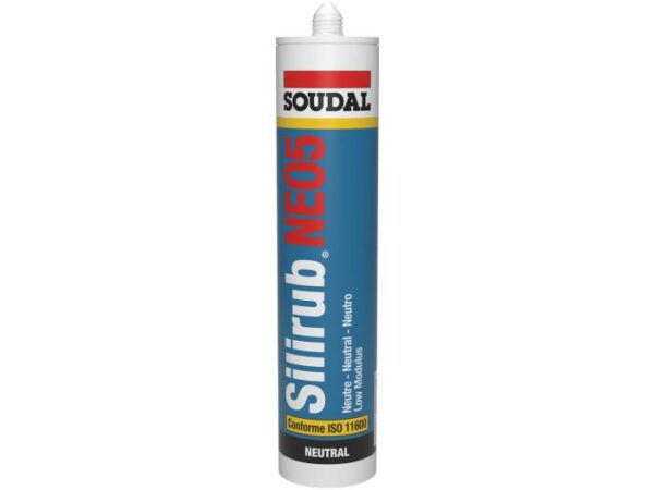 MASTIC SILICONE NEUTRE BAT SILIRUB NO5T BEIGE PIERRE 300ML