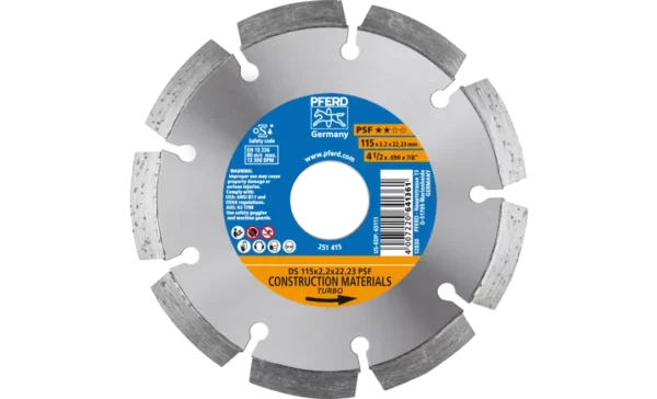 DISQUE TRONCONNER DIAMANT DS 115 X 2.2 X 22.23 PSF