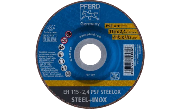 DISQUE TRONCONNER EH 115-2.4 PSF STEELOX