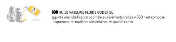 HUILE VASELINE FLUIDE CODEX 5L